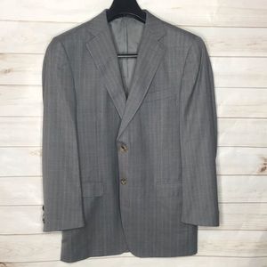 Ermenegildo Zegna Grey plaid Blazer